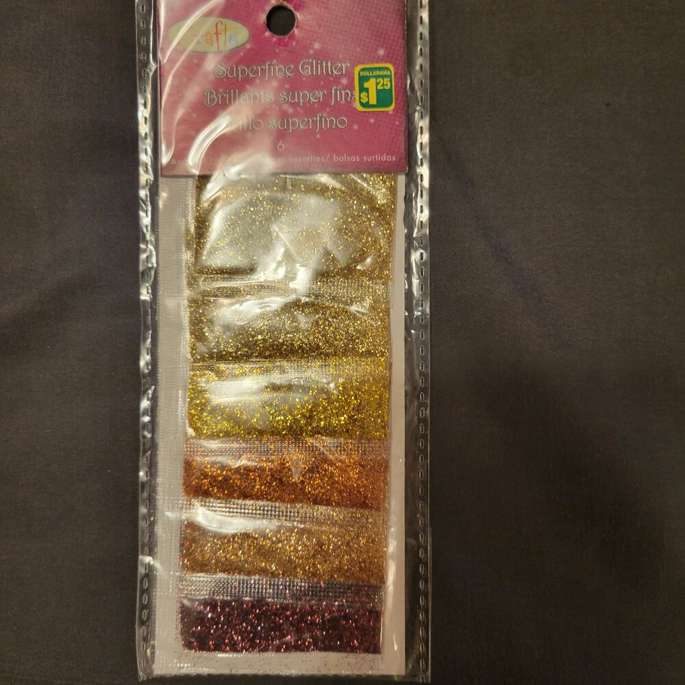 FREE Superfine gold glitter
